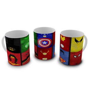 Caneca Super Heroes - Mod.01